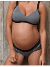 Shorty femme enceinte Serena gris