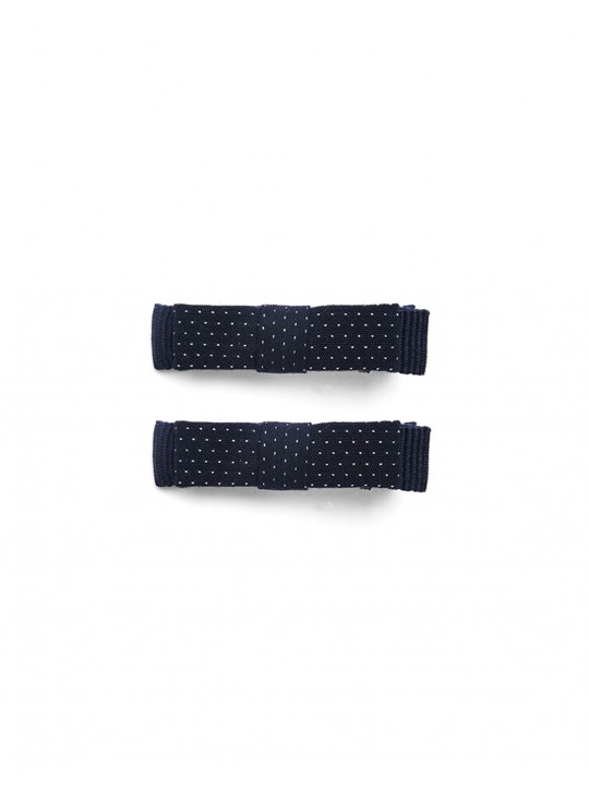 Duo mini barrettes bébé noeud Liberty Wiltshire Nausicaa