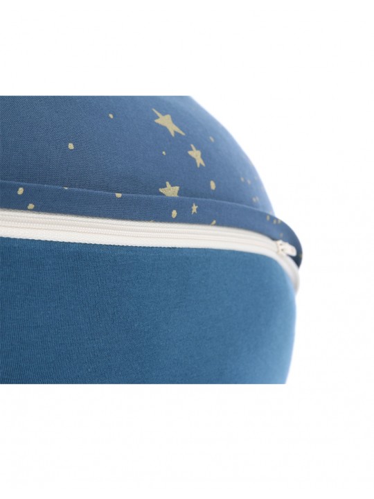 Grand coussin grossesse allaitement naturel pois miel Luna