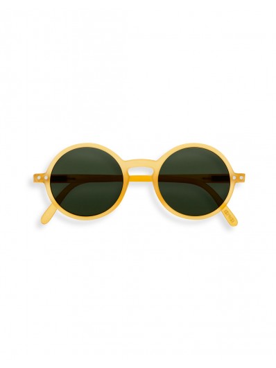 Lunettes rondes de soleil Junior yellow honey G