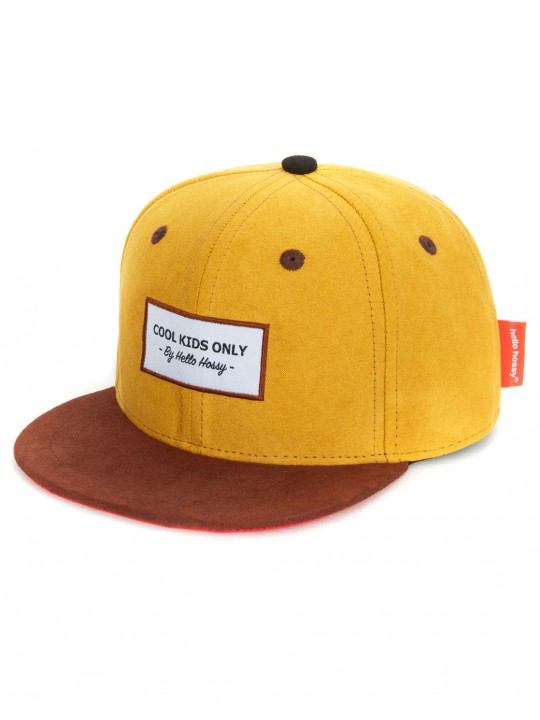 Casquette daim | Moutarde