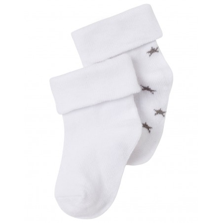 2 paires chaussettes | Blanc
