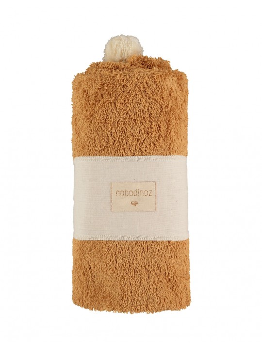 Cape de bain coton bio | Caramel