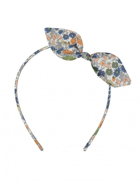 Serre-têtes noeud liberty Poppy