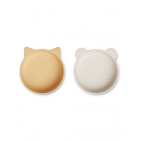 Duo bols silicone | Ours et Chat Jojoba