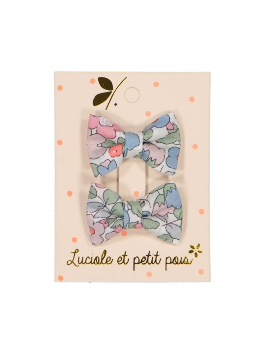Duo mini barrettes papillon Betsy Berry