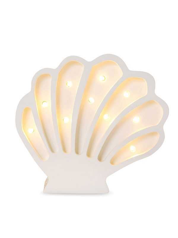 Lampe corail | Blanc perle