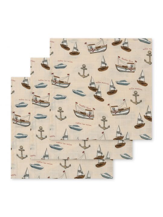 Pack 3 langes 6565 cm | Sail away