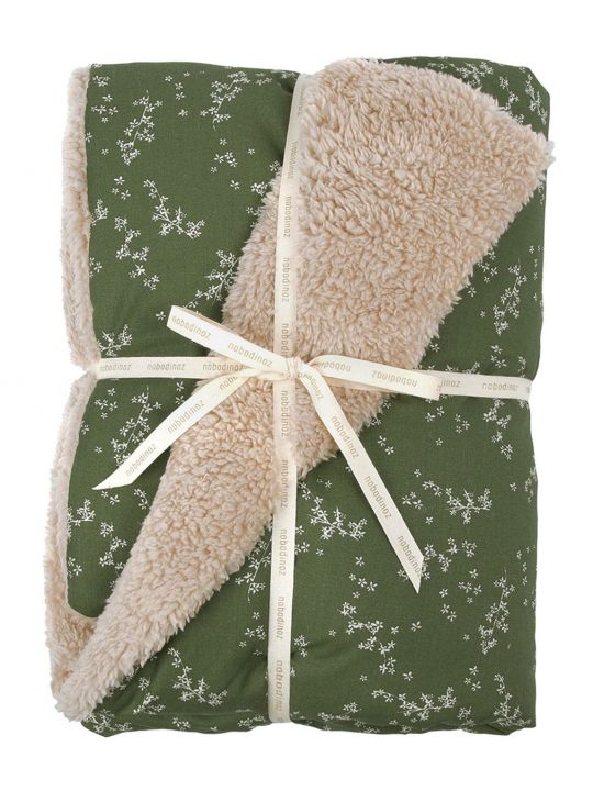 Couverture naissance 70100 cm | Green jasmine