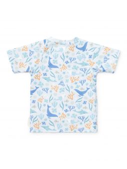 T-shirt manches courtes anti UV | Coral sea