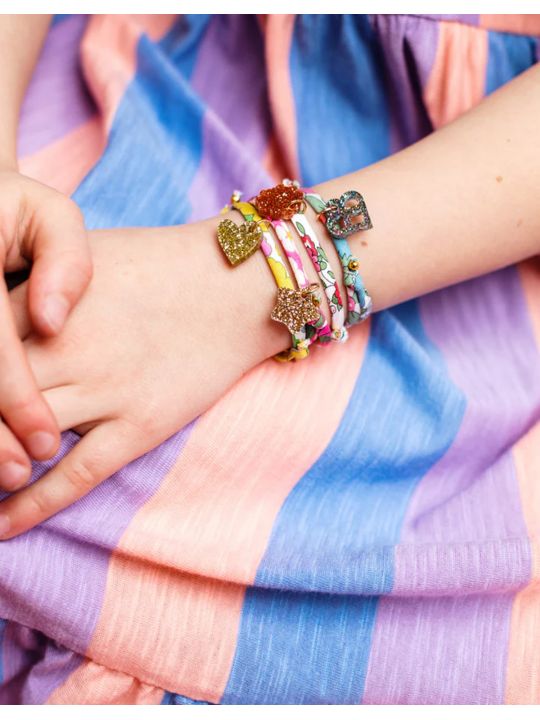 Bracelet Liberty | Betsy berry Verveine & Pretzel multicolore