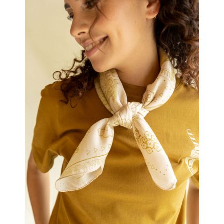 Grand foulard Patika | Iroise marguerite