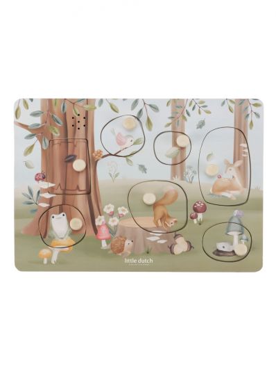 Puzzle sonore en bois | Forest Friends
