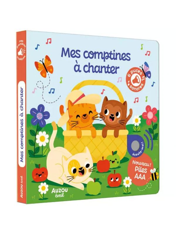 Livre Mes premières musiques - Mes comptines à chanter