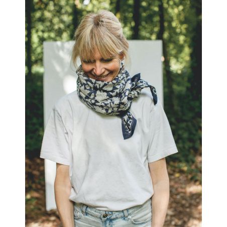 Grand foulard Latika | Coeur orage