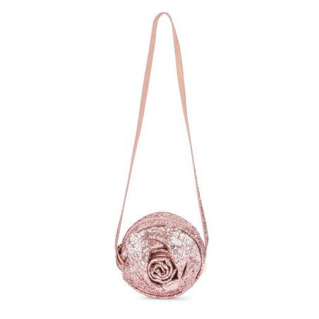 Sac à main à paillettes | Rose