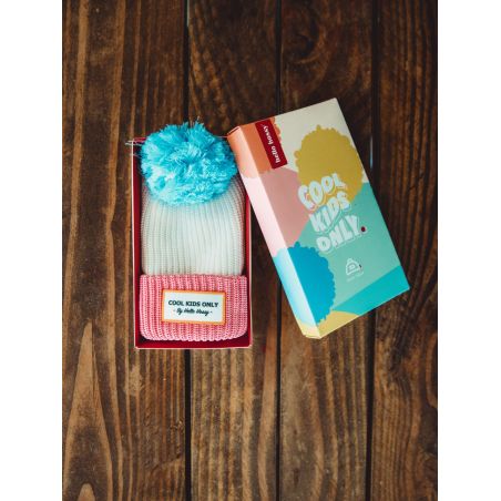 Bonnet Color block | Pink Ice