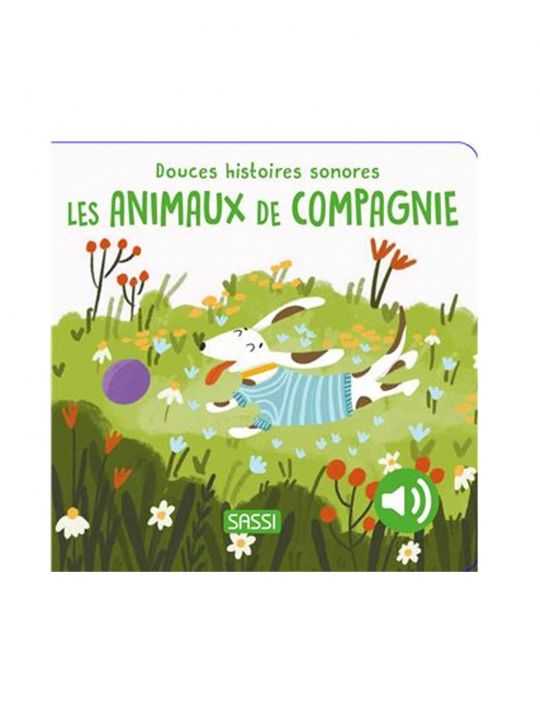 Livre douces histoires sonores | Les animaux de compagnie