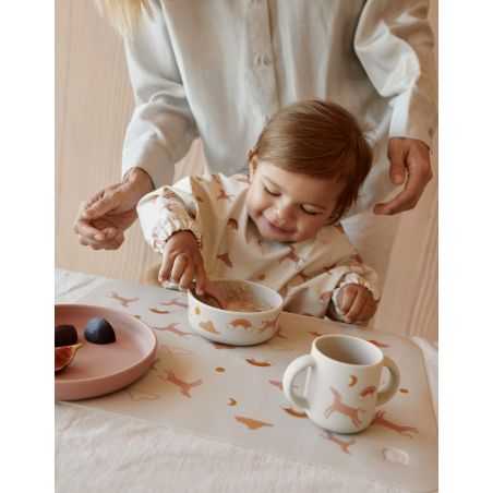 Set repas 4 pièces Vivi | Dream / Ecru