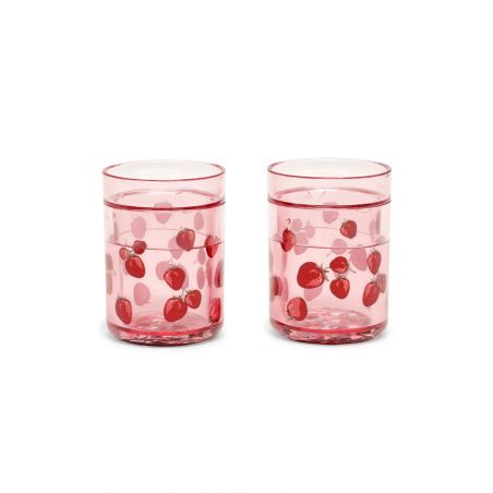 Pack 2 gobelets à paillettes | Fragola