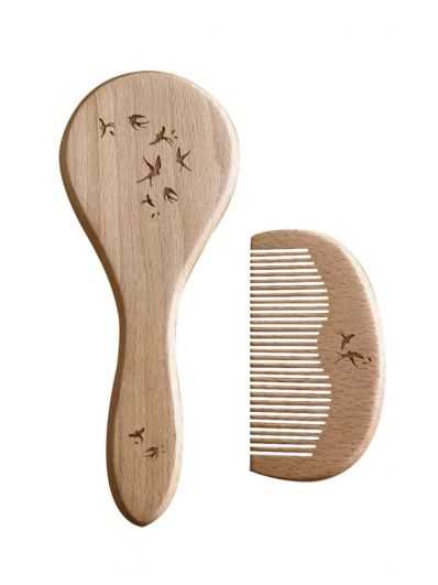 Set brosse et peigne | Hirondelles