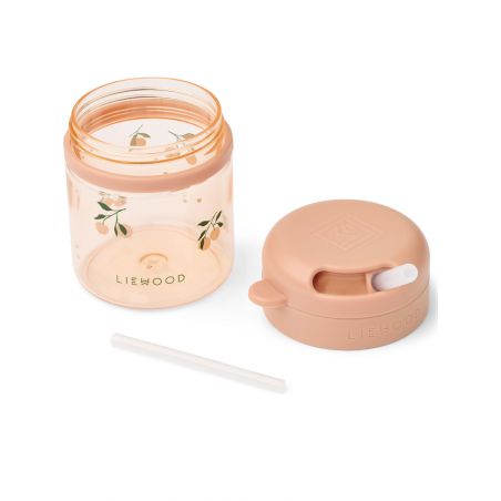 Gobelet avec Paille Pavia | Peach