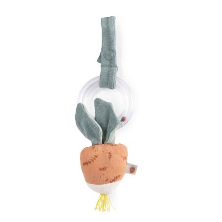 Hochet anneau billes Radis | Trois petits Lapins