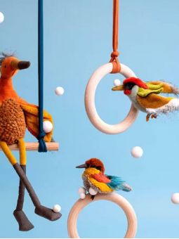 Peluche Oiseaux Pivert | Tout Autour du Monde