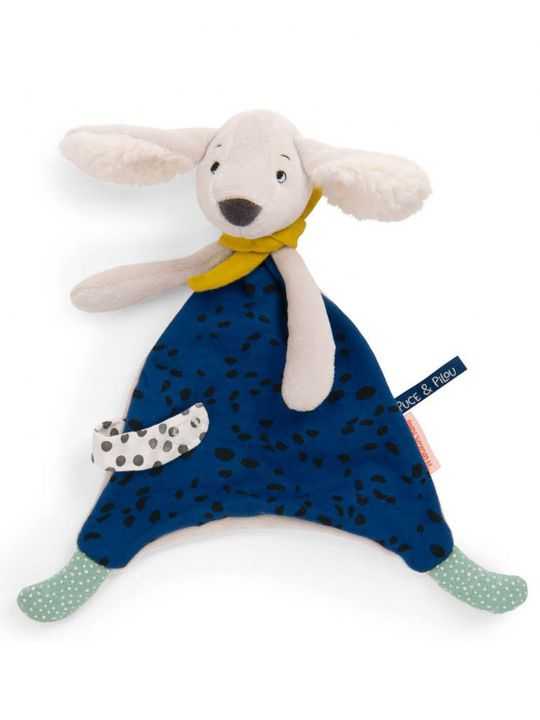 Doudou Pilou bleu | Puce & Pilou