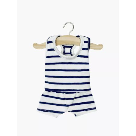 Dessous garçon Marcel | Rayures Bleu Marine