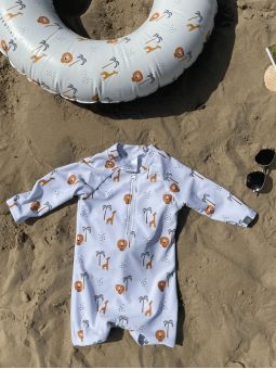 Combishort manches longues anti UV | Jungle