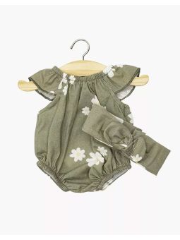 Barboteuse et bandeau Clara | Marguerires