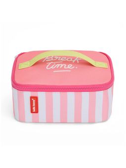 Sac isotherme repas | Pink stripes