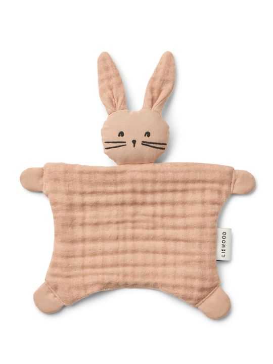 Petit doudou lapin Amaya | Rose toscane
