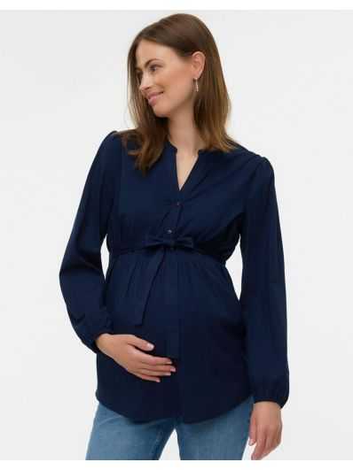 Blouse de grossesse Elva | Bleu nuit