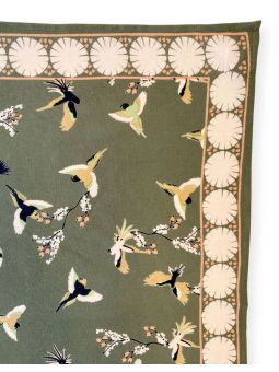Grand foulard Latika | Cerisier eucalyptus