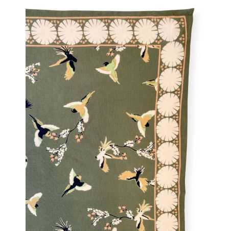 Grand foulard Latika | Cerisier eucalyptus