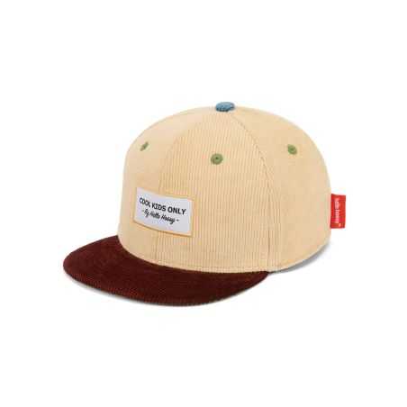 Casquette papa Cool Dad | Velours sweet almond