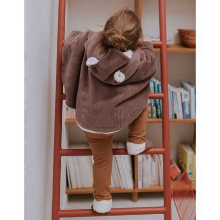 Poncho bébé velours | Parme