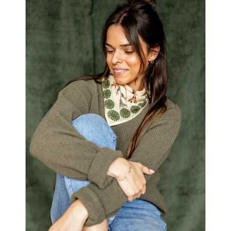 Petit foulard Manika | Cerisier