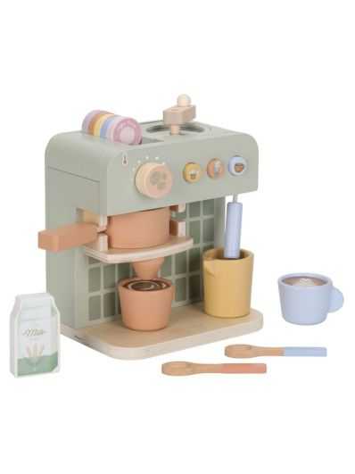 Machine à café en bois