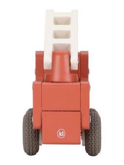 Camion de pompiers en bois