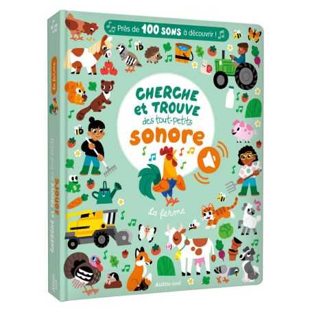 Livre Cherche et trouve sonore | La ferme