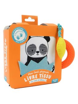 Livre tissu | Noir et blanc