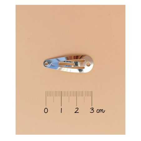 Duo mini barrettes papillon | Liberty poppy daisy rose