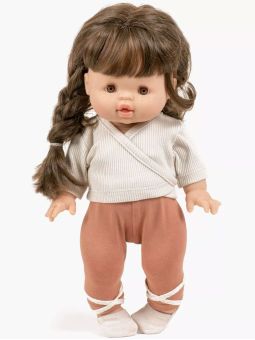 Ensemble Roxane | Lin et legging cassonade