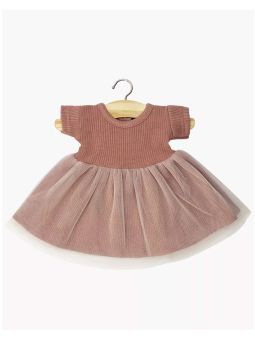 Robe tutu Rosana | Rose argile