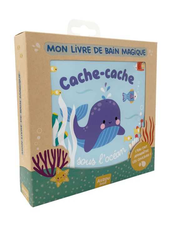 Livre de bain magique | Cache cache océan
