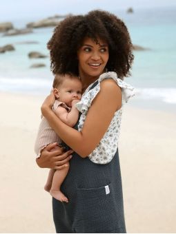 Salopette maternité Maya | Anthracite