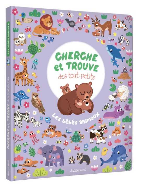 Livre Cherche et trouve des tout-petits | Bébés animaux